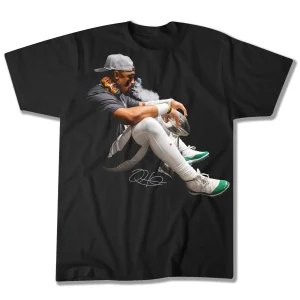 Jalen Hurts Championship Cigar Heavyweight Tee