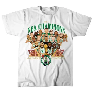 Boston 2024 NBA Champions Parade T-Shirt