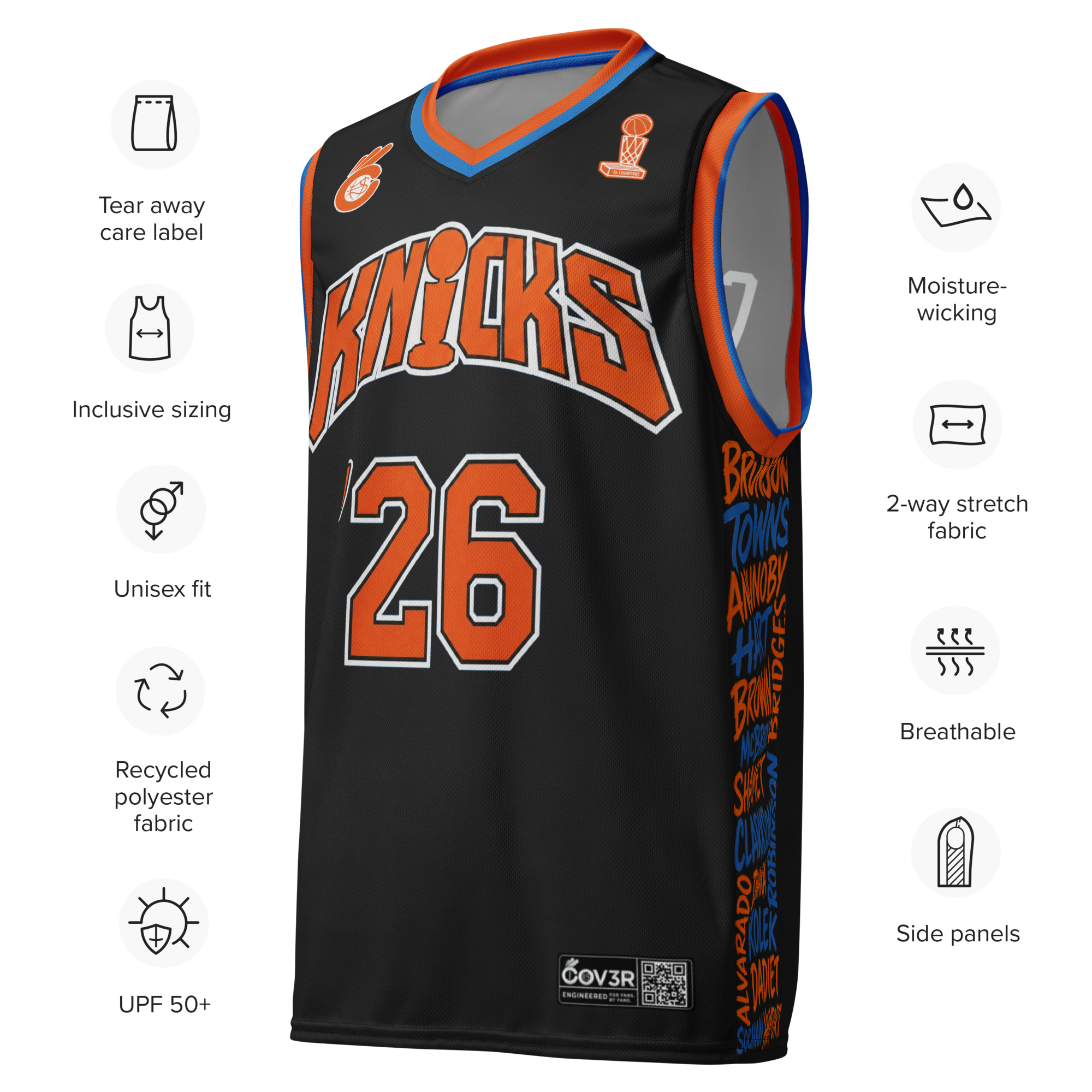 New York Knicks '26 Champions Jersey - Image 3