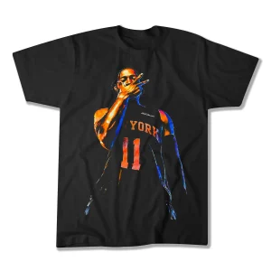 Jalen Brunson Ben Stiller 2026 Finals T-Shirt