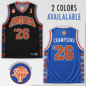 New York Knicks '26 Champions Jersey