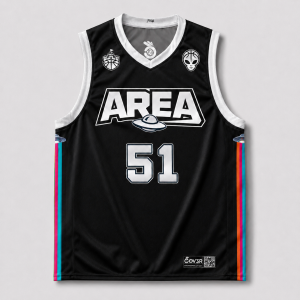 San Antonio Wemby & Castle Area 51 Jersey